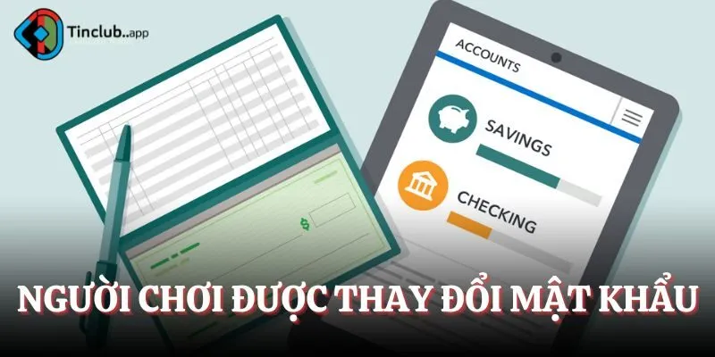 Thành viên được quyền đổi mật khẩu login