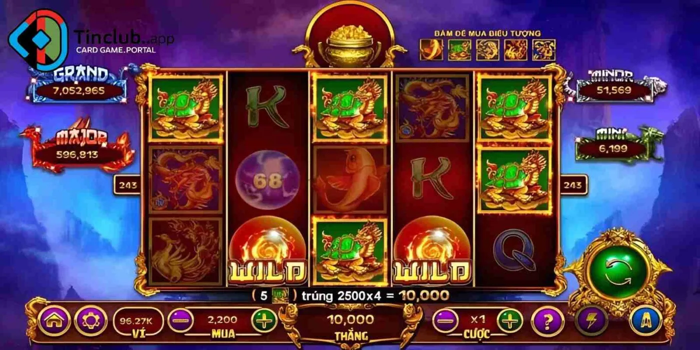 Kho báu tứ linh là thể loại đang hot cổng game hiện nay