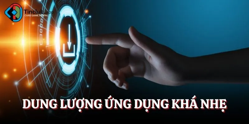 Dung lượng app nhẹ nên không chiếm nhiều bộ nhớ